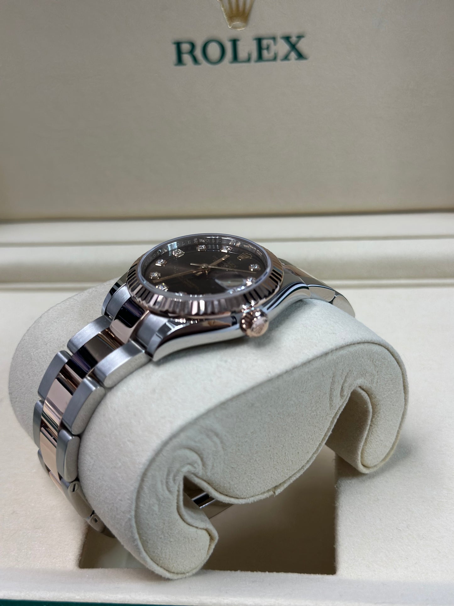 Rolex Datejust 31 CHOCOLATE DIAMOND Dial on Oyster 278271 Papers 2026