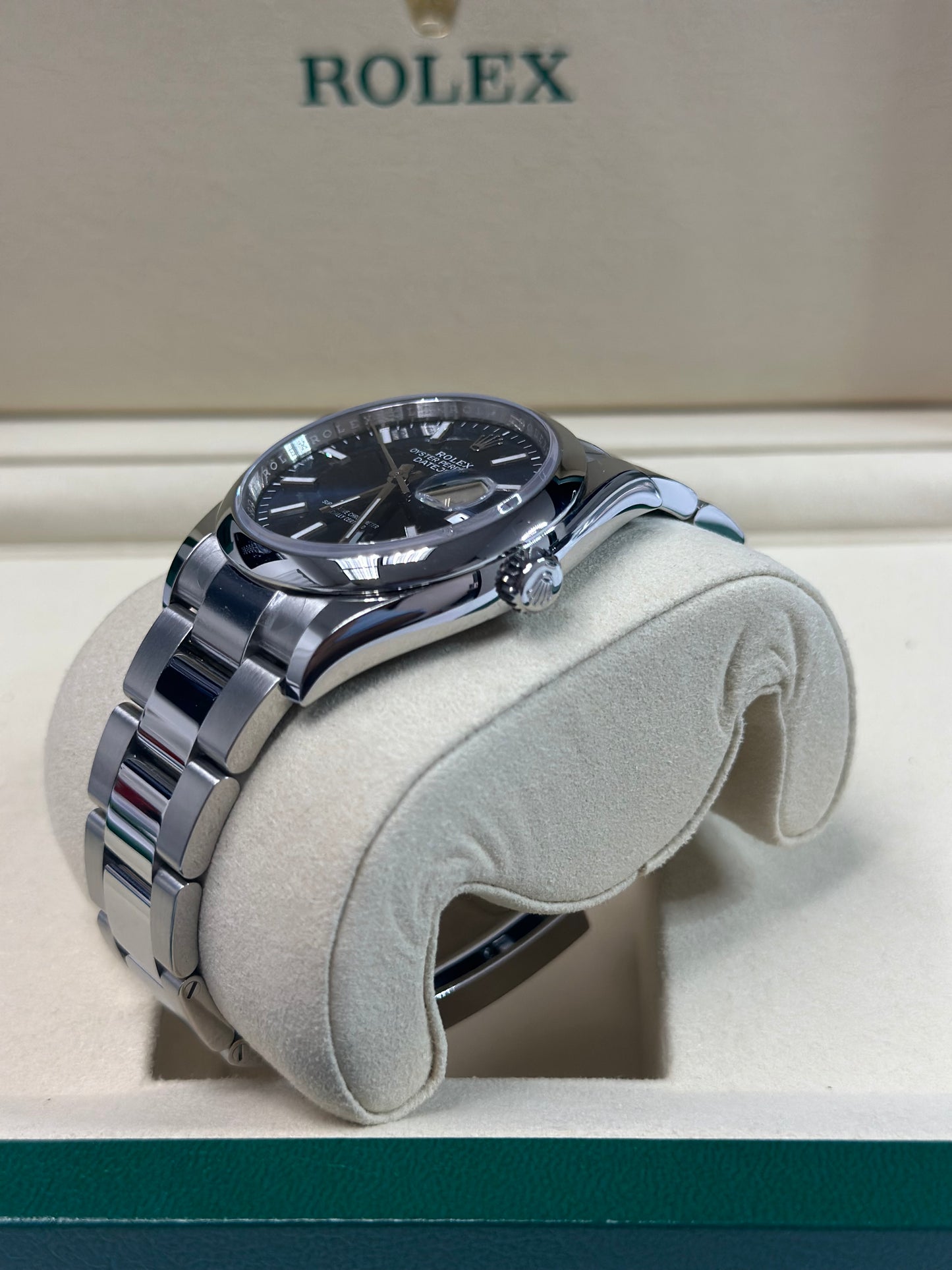 Rolex Datejust 36 Blue Index Dial on Oyster 126200 Papers 2026
