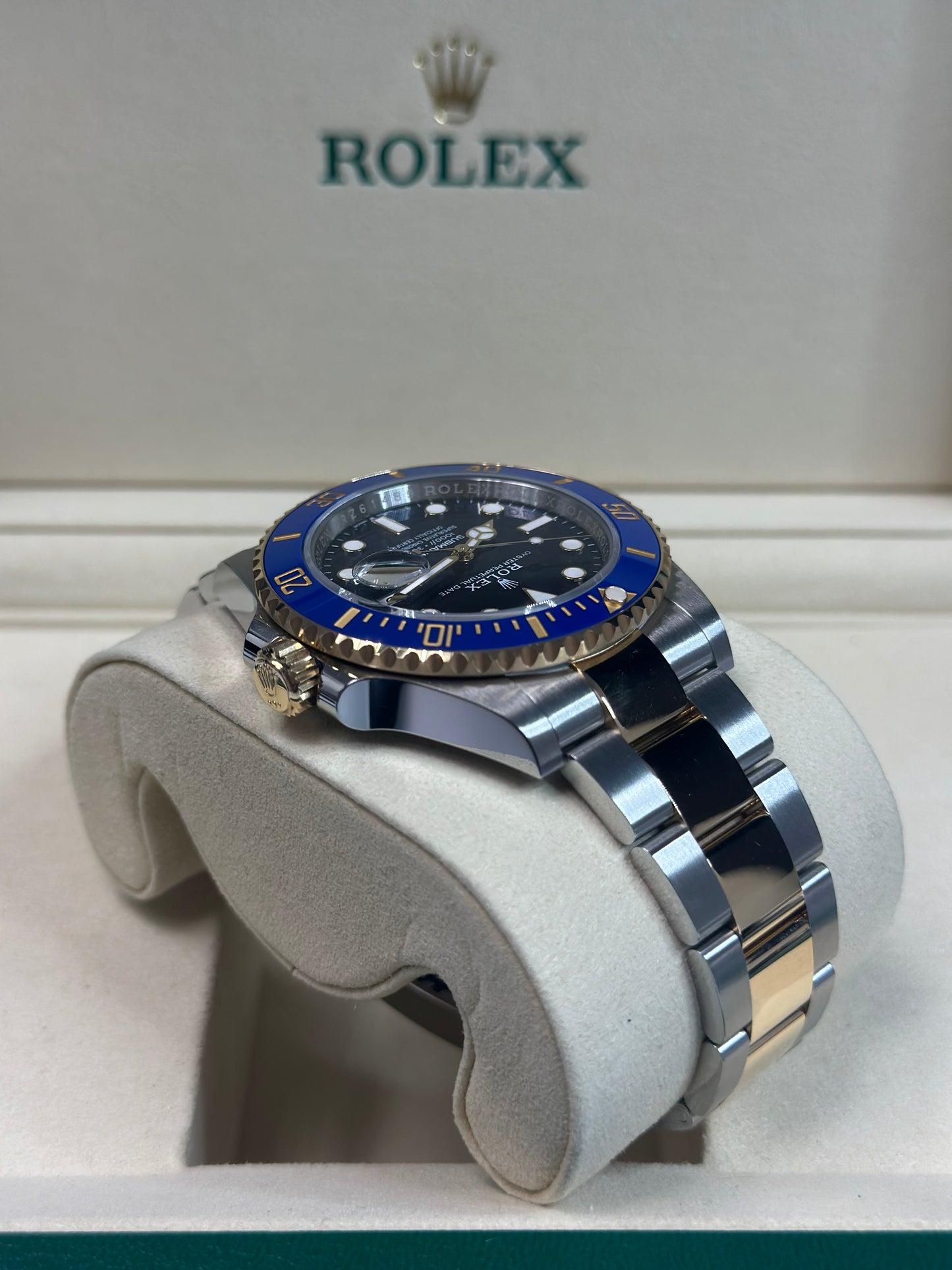 Rolex Submariner Blue Dial on Oyster 126613LB Papers 2026