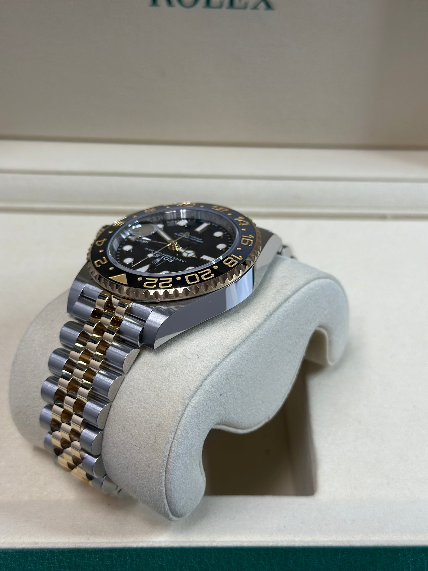 Rolex GMT-Master II Black Dial on Jubilee 126713GRNR Papers 2026