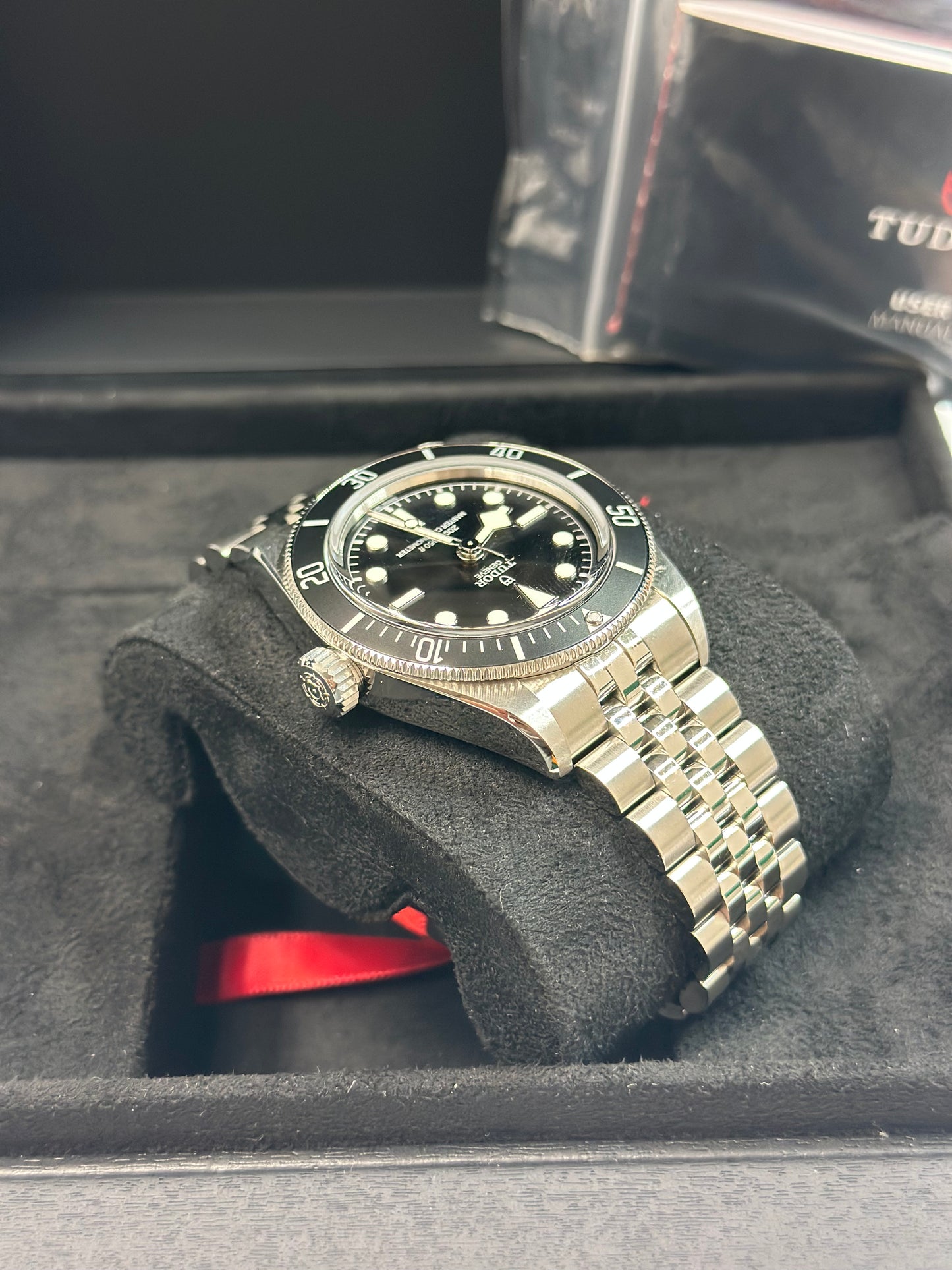 Tudor Black Bay Black Dial on Bracelet M7941A1A0NU-0003 Complete 2025