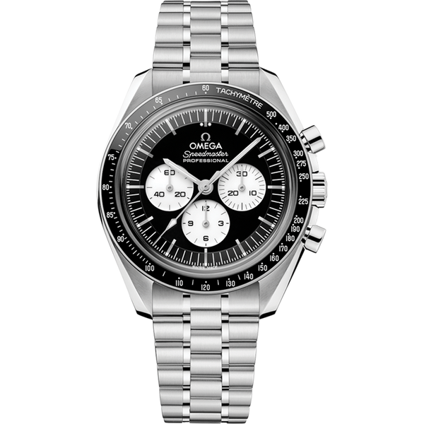 Omega Speedmaster moonwatch “reverse panda” 42 Dial on Stainless steel with micro-adjust clasp 31030425001004 Complete 2026
