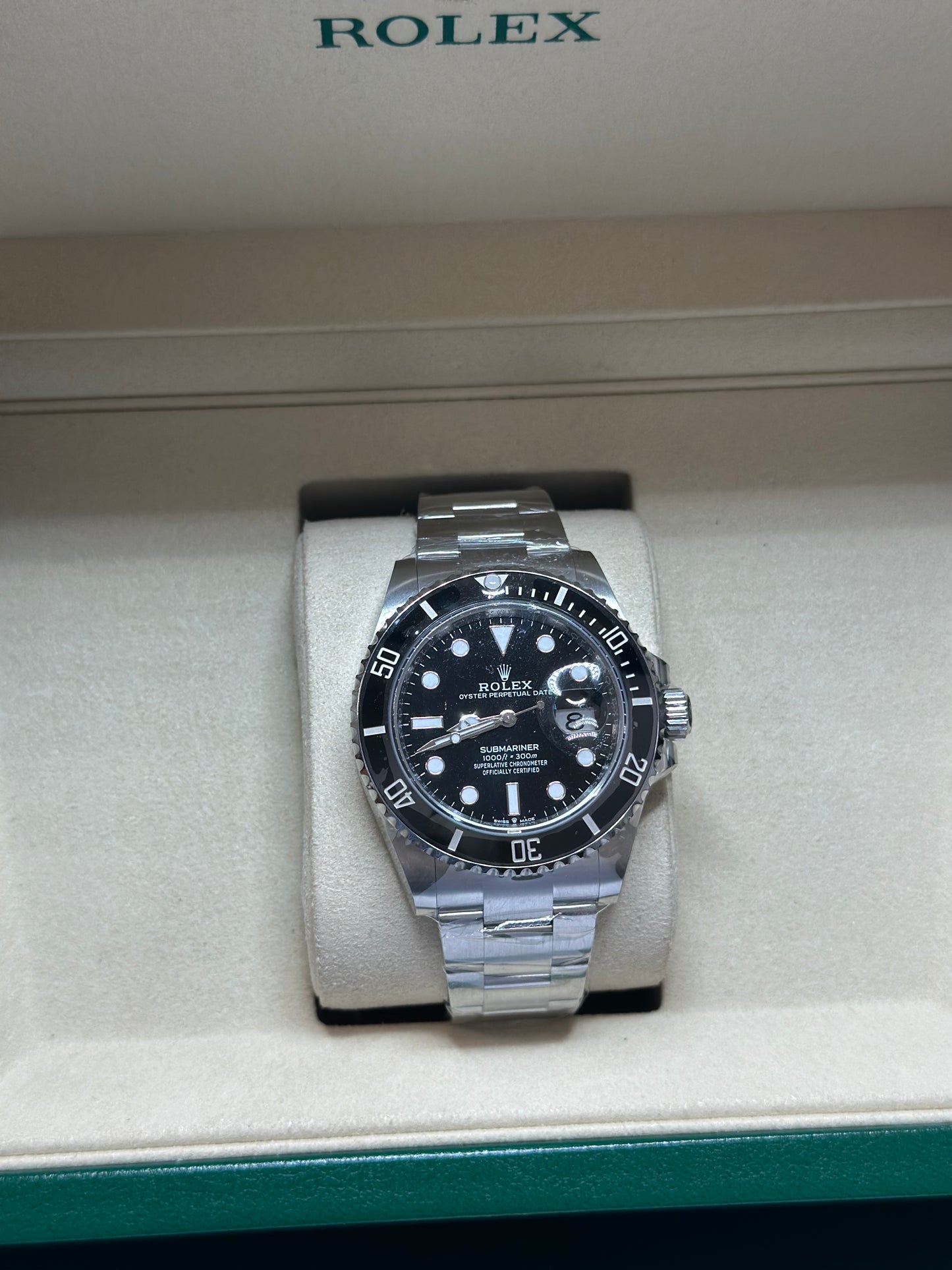 Rolex Submariner Black Dial on Oyster 126610LN Papers 2025