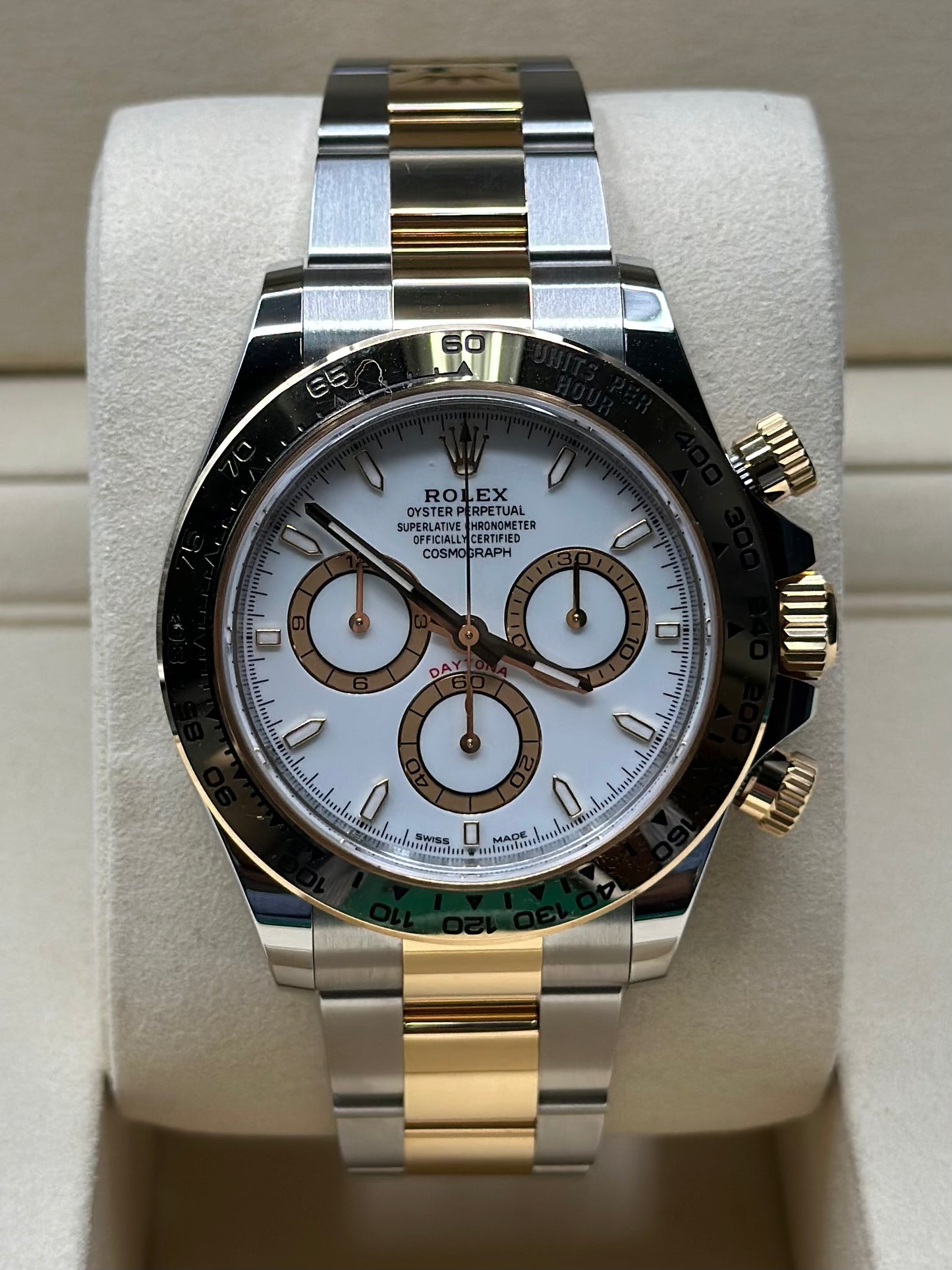 Rolex Daytona White Index Dial on Oyster 126503 Papers 2025