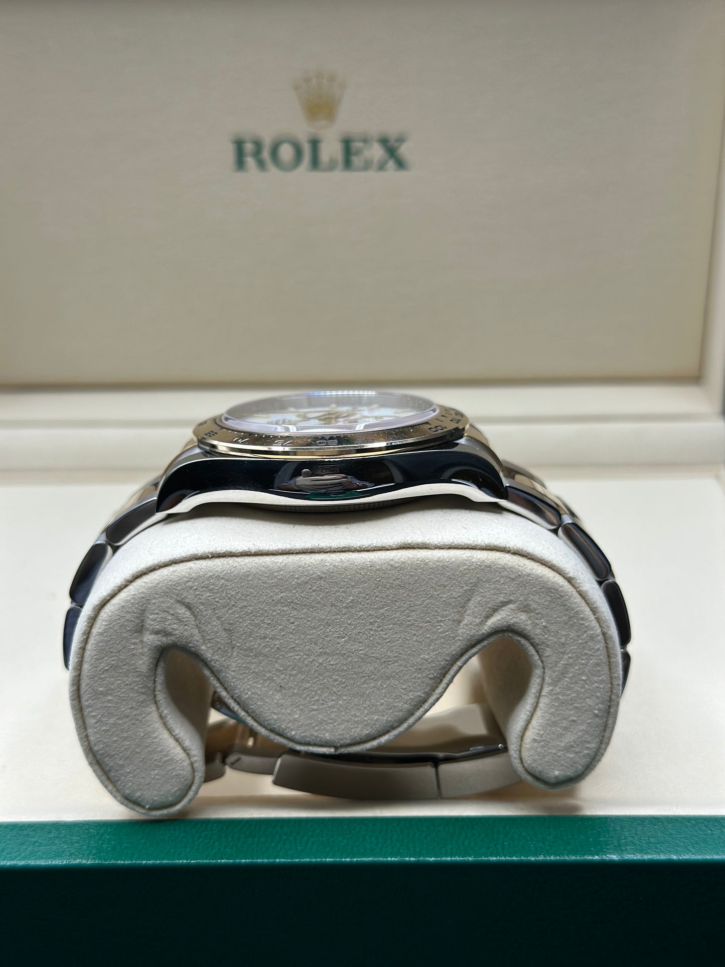 Rolex Daytona White Index Dial on Oyster 126503 Papers 2025