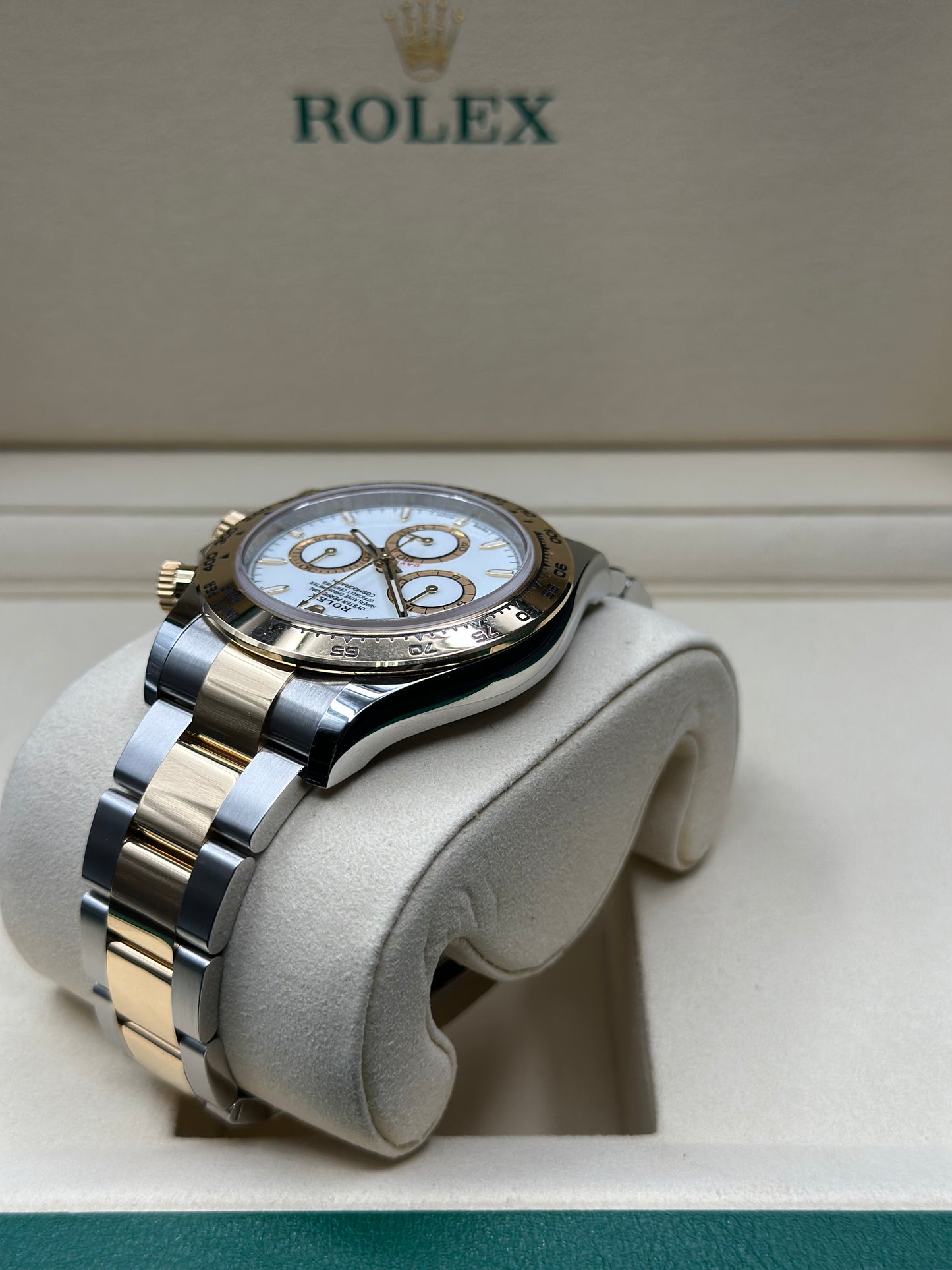 Rolex Daytona White Index Dial on Oyster 126503 Papers 2025