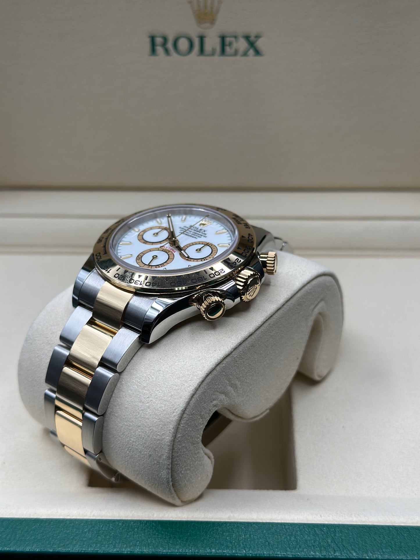Rolex Daytona White Index Dial on Oyster 126503 Papers 2025