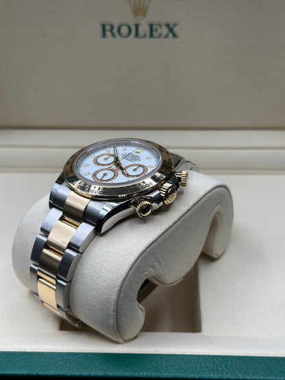Rolex Daytona White Index Dial on Oyster 126503 Papers 2025
