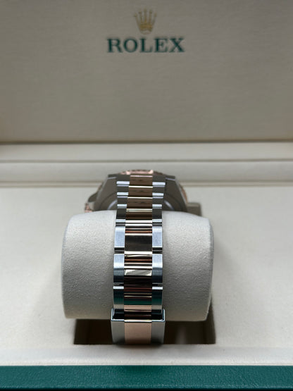Rolex GMT-Master II "Root Beer" Black Dial on Oyster 126711CHNR Papers 2021