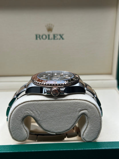 Rolex GMT-Master II "Root Beer" Black Dial on Oyster 126711CHNR Papers 2021