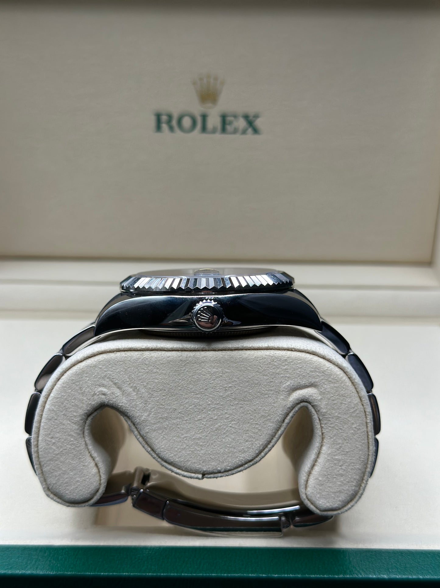 Rolex SkyDweller Blue Dial on Oyster 326934 Papers 2020
