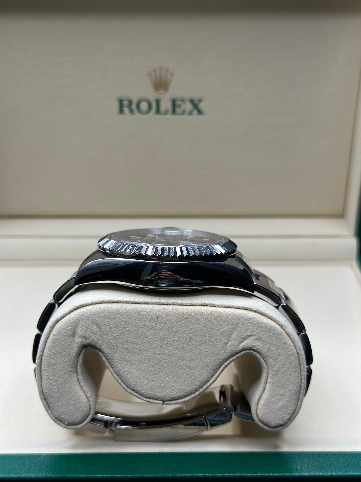 Rolex SkyDweller Blue Dial on Oyster 326934 Papers 2020