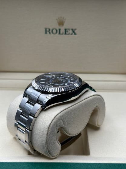 Rolex SkyDweller Blue Dial on Oyster 326934 Papers 2020