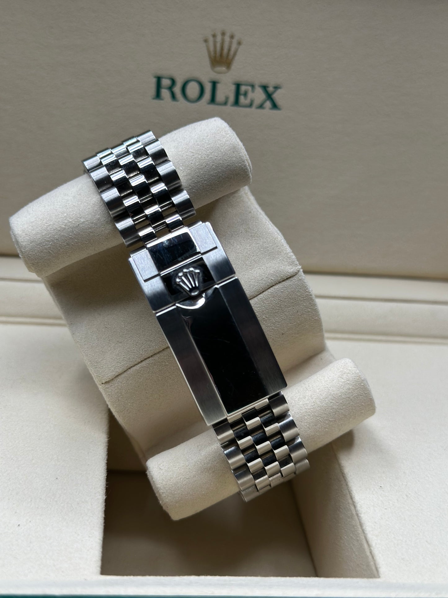 Rolex GMT-Master II Batgirl Black Dial on Jubilee 126710BLNR Papers 2020