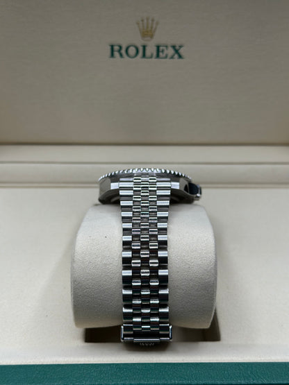 Rolex GMT-Master II Batgirl Black Dial on Jubilee 126710BLNR Papers 2020