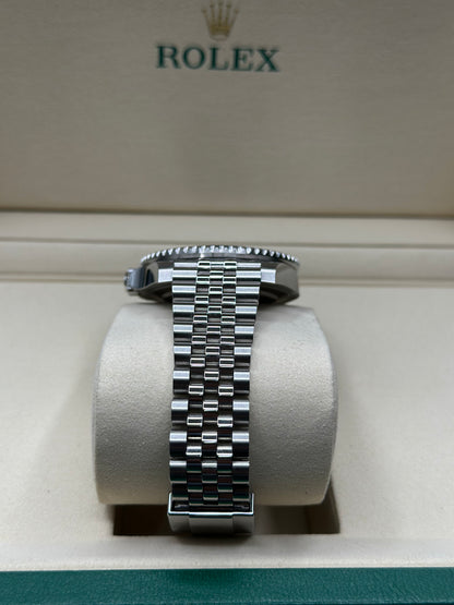 Rolex GMT-Master II Batgirl Black Dial on Jubilee 126710BLNR Papers 2020