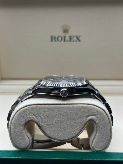 Rolex Datejust 41 Black Index Dial on Oyster 126334 Papers 2020