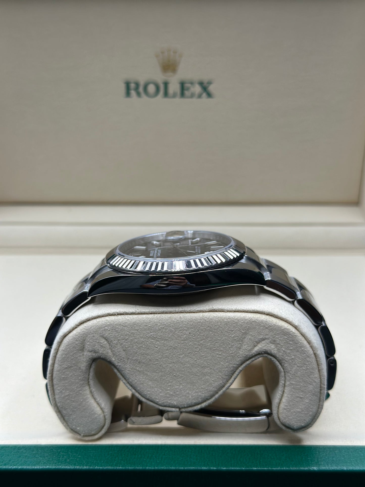 Rolex Datejust 41 Black Index Dial on Oyster 126334 Papers 2020
