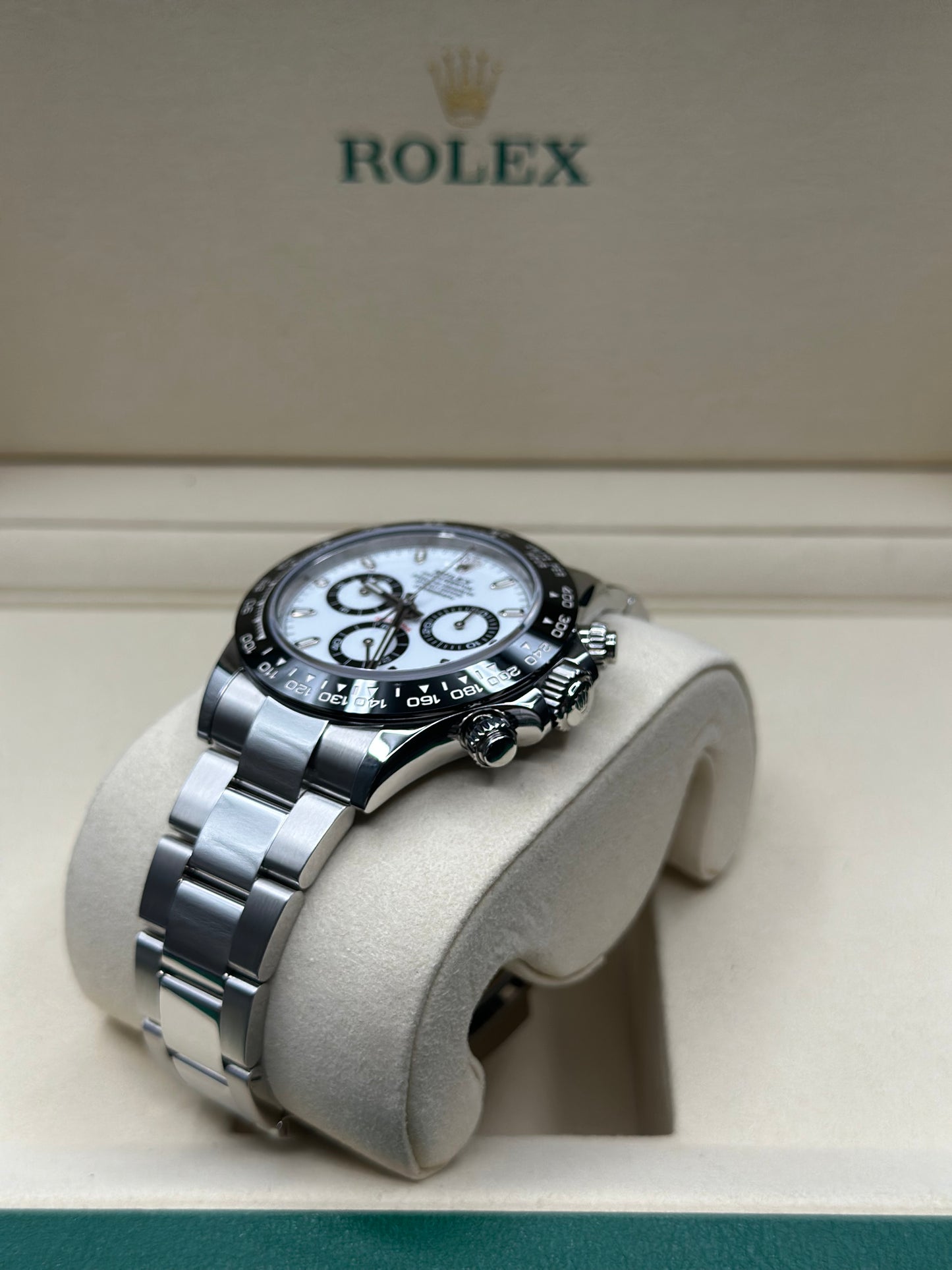 Rolex Daytona "Panda" White Dial on Oyster 116500LN Card 2022