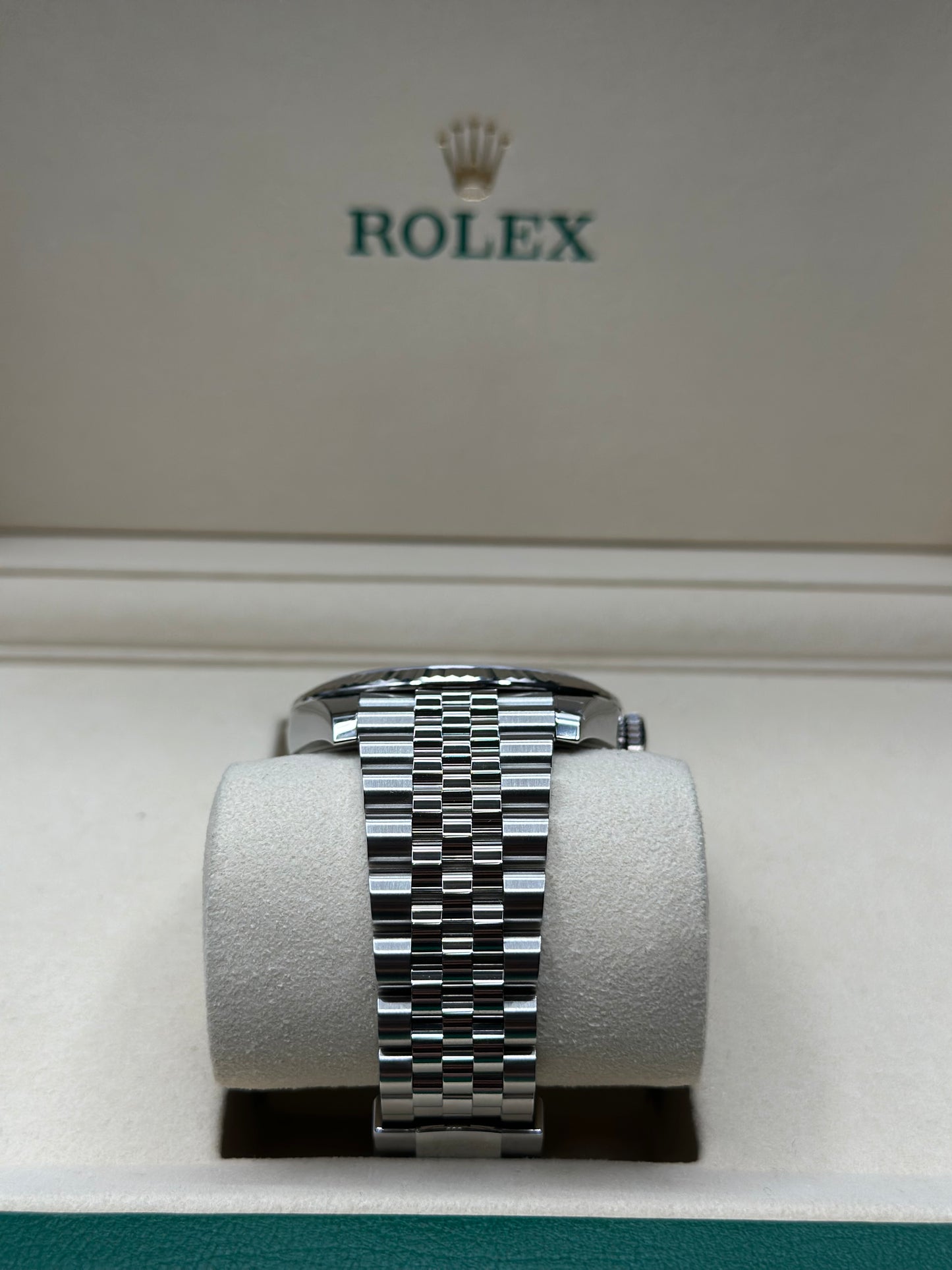 Rolex Datejust 41 Silver Index Dial on Jubilee 126334 Papers 2026