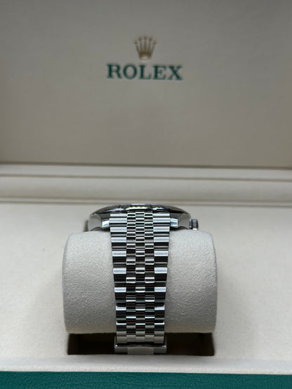 Rolex Datejust 41 Silver Index Dial on Jubilee 126334 Papers 2026