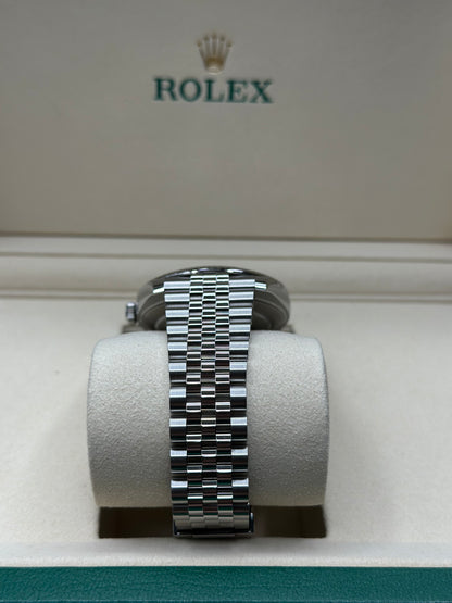 Rolex Datejust 41 Silver Index Dial on Jubilee 126334 Papers 2026