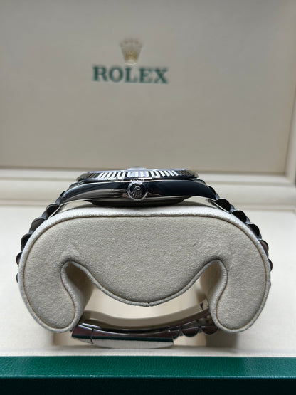 Rolex Datejust 41 Silver Index Dial on Jubilee 126334 Papers 2026