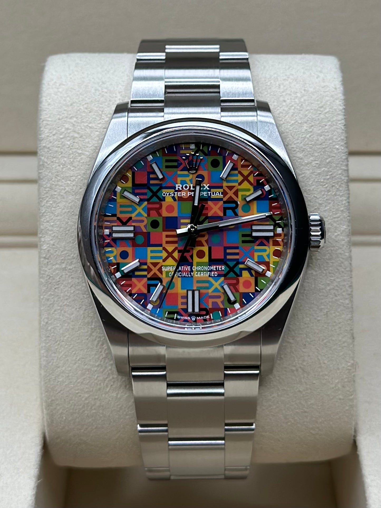 Rolex Oyster Perpetual 36 celebration Index Dial on Oyster 126000 Papers 2026
