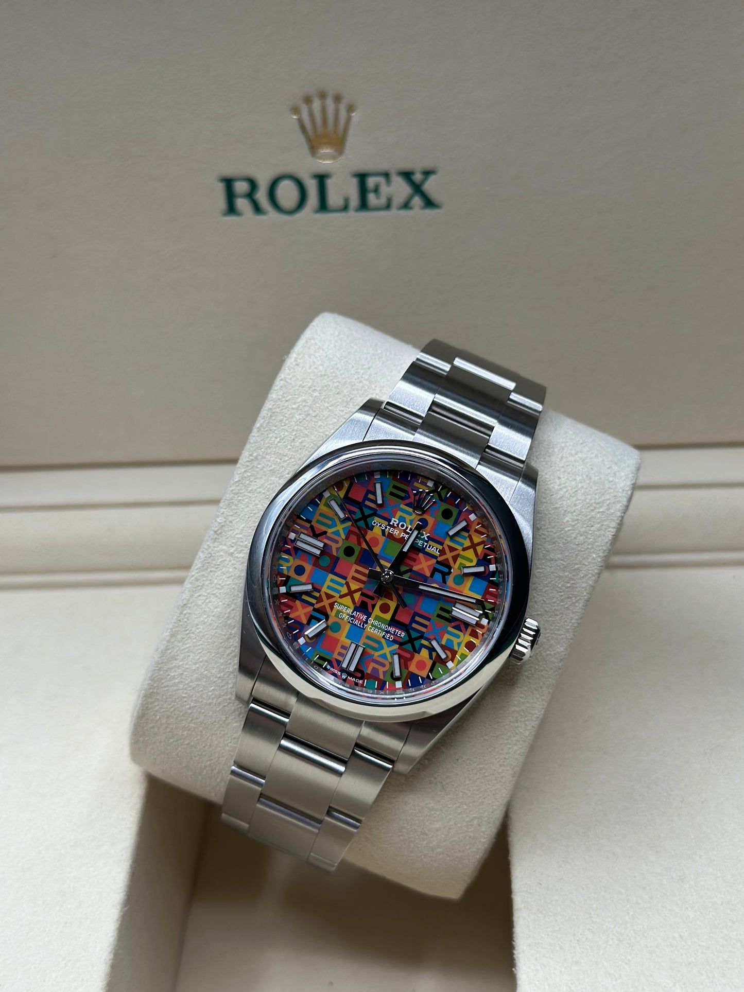Rolex Oyster Perpetual 36 celebration Index Dial on Oyster 126000 Papers 2026