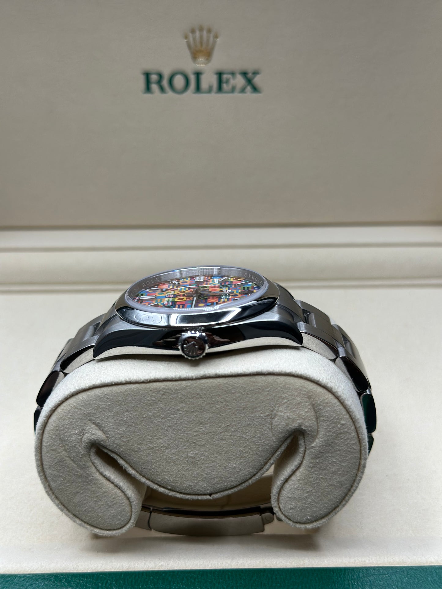 Rolex Oyster Perpetual 36 celebration Index Dial on Oyster 126000 Papers 2026