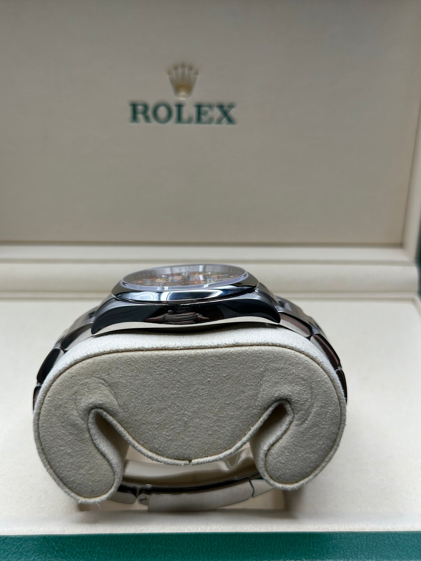 Rolex Oyster Perpetual 36 celebration Index Dial on Oyster 126000 Papers 2026