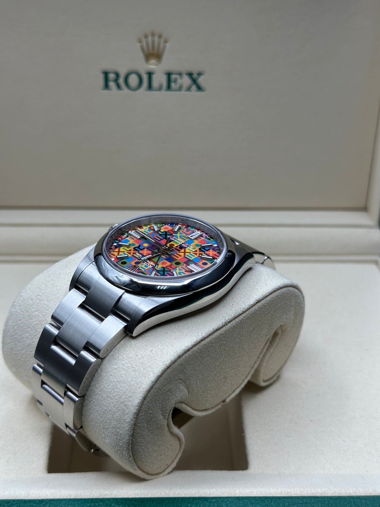 Rolex Oyster Perpetual 36 celebration Index Dial on Oyster 126000 Papers 2026