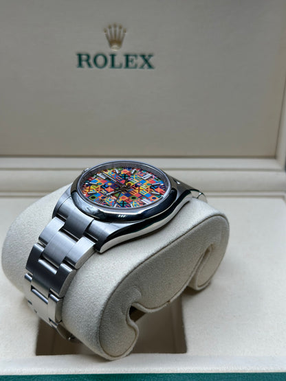 Rolex Oyster Perpetual 36 celebration Index Dial on Oyster 126000 Papers 2026