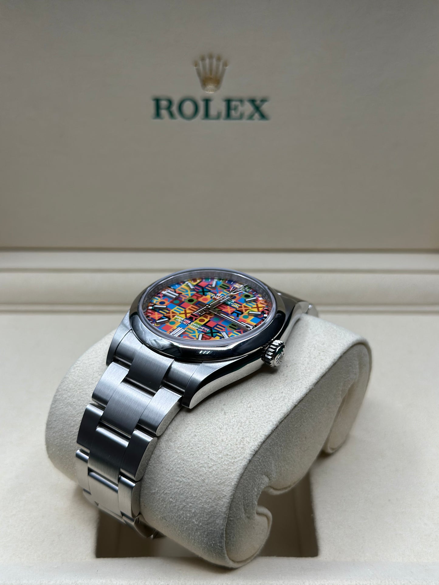 Rolex Oyster Perpetual 36 celebration Index Dial on Oyster 126000 Papers 2026