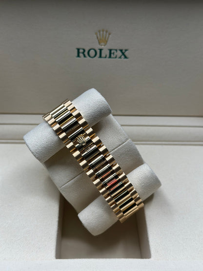 Rolex Day-Date 36 Green Dial on President 128348rbr Papers 2026