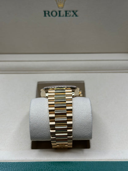 Rolex Day-Date 36 Green Dial on President 128348rbr Papers 2026