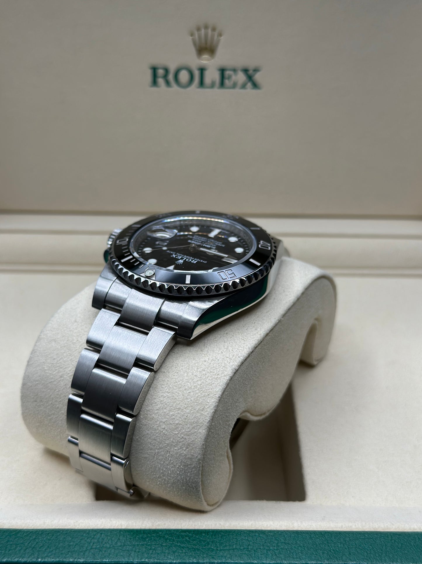 Rolex Submariner Black Dial on Oyster 116610LN Papers 2019