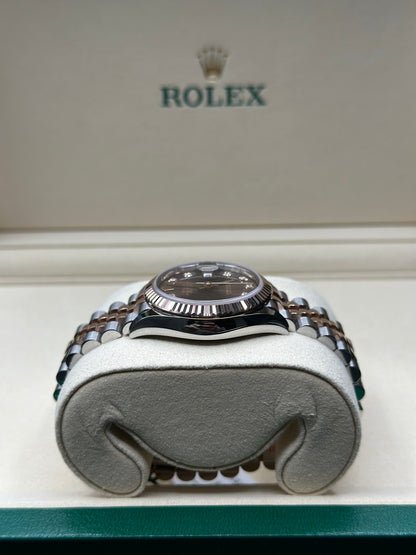 Rolex Datejust 31 Chocolate Diamond Dial on Jubilee 278271 Papers 2026