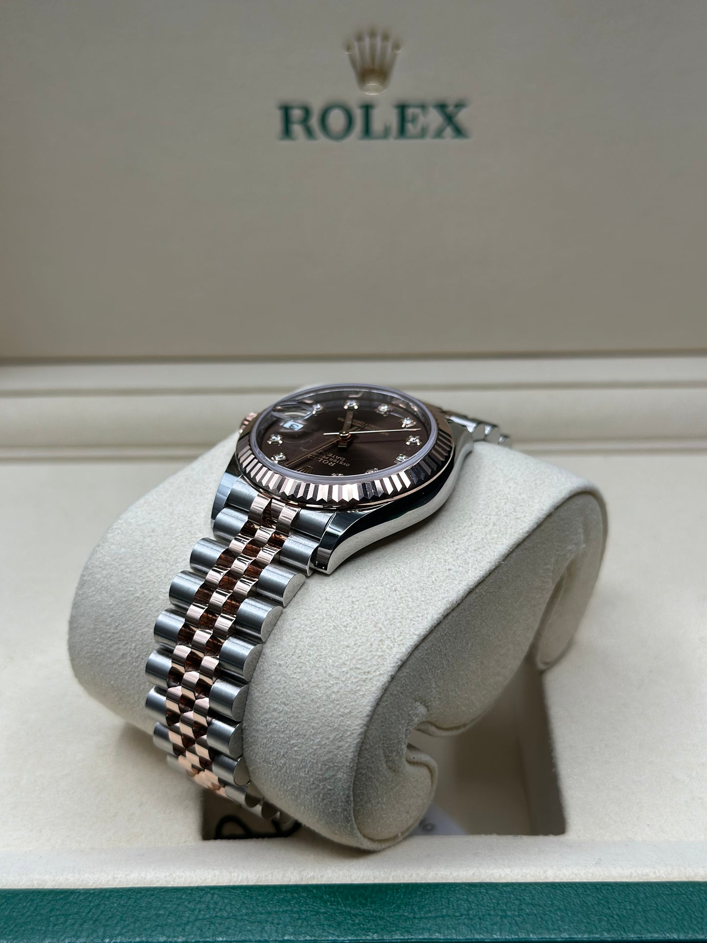 Rolex Datejust 31 Chocolate Diamond Dial on Jubilee 278271 Papers 2026