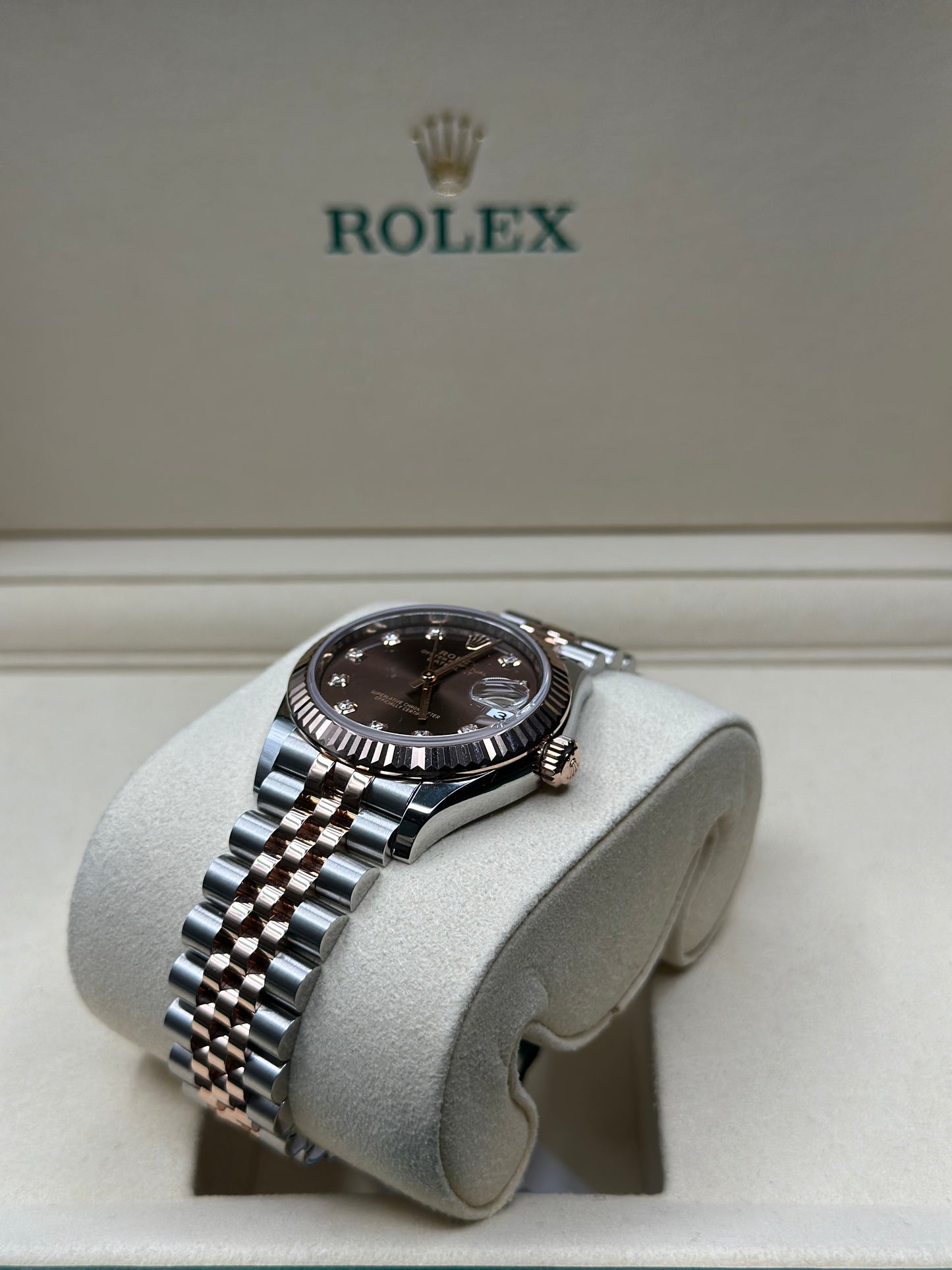 Rolex Datejust 31 Chocolate Diamond Dial on Jubilee 278271 Papers 2026