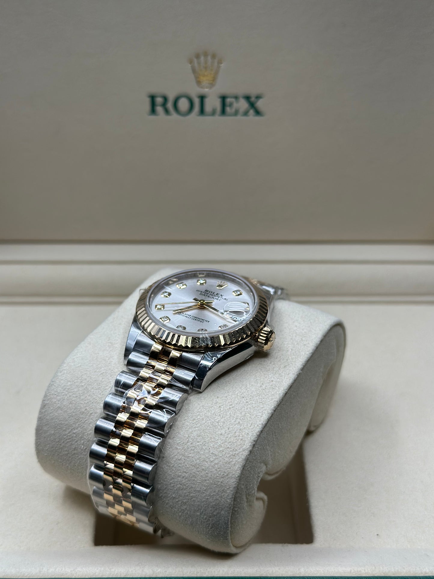 Rolex Datejust 31 Silver Diamond Dial on Jubilee 278273 Papers 2026