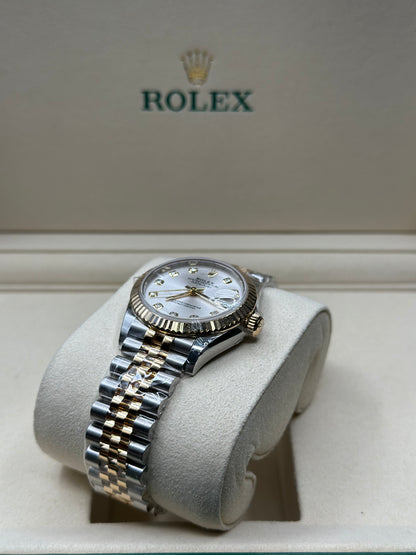Rolex Datejust 31 Silver Diamond Dial on Jubilee 278273 Papers 2026