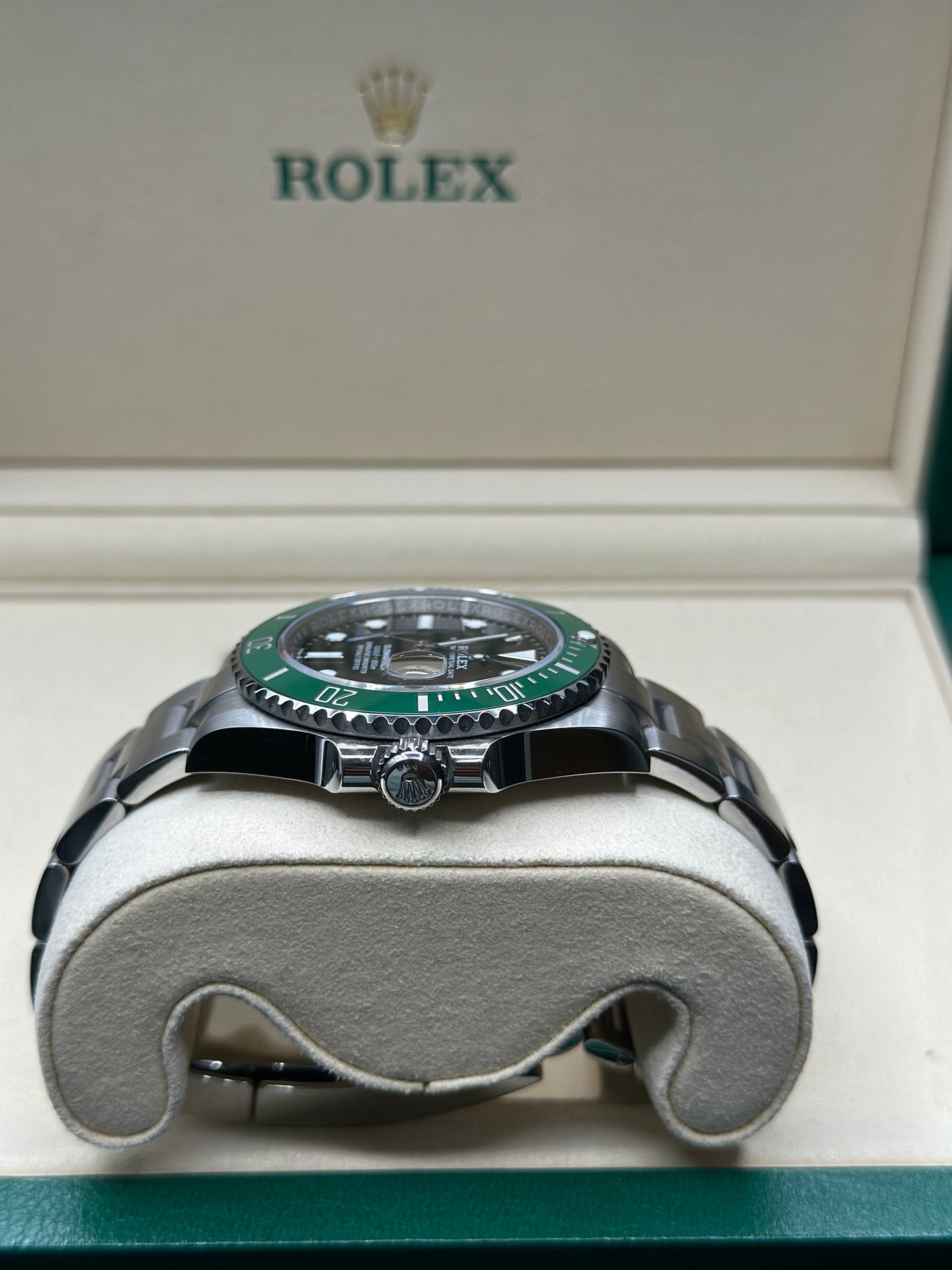 Rolex Submariner Black Dial on Oyster 126610LV Papers 2022