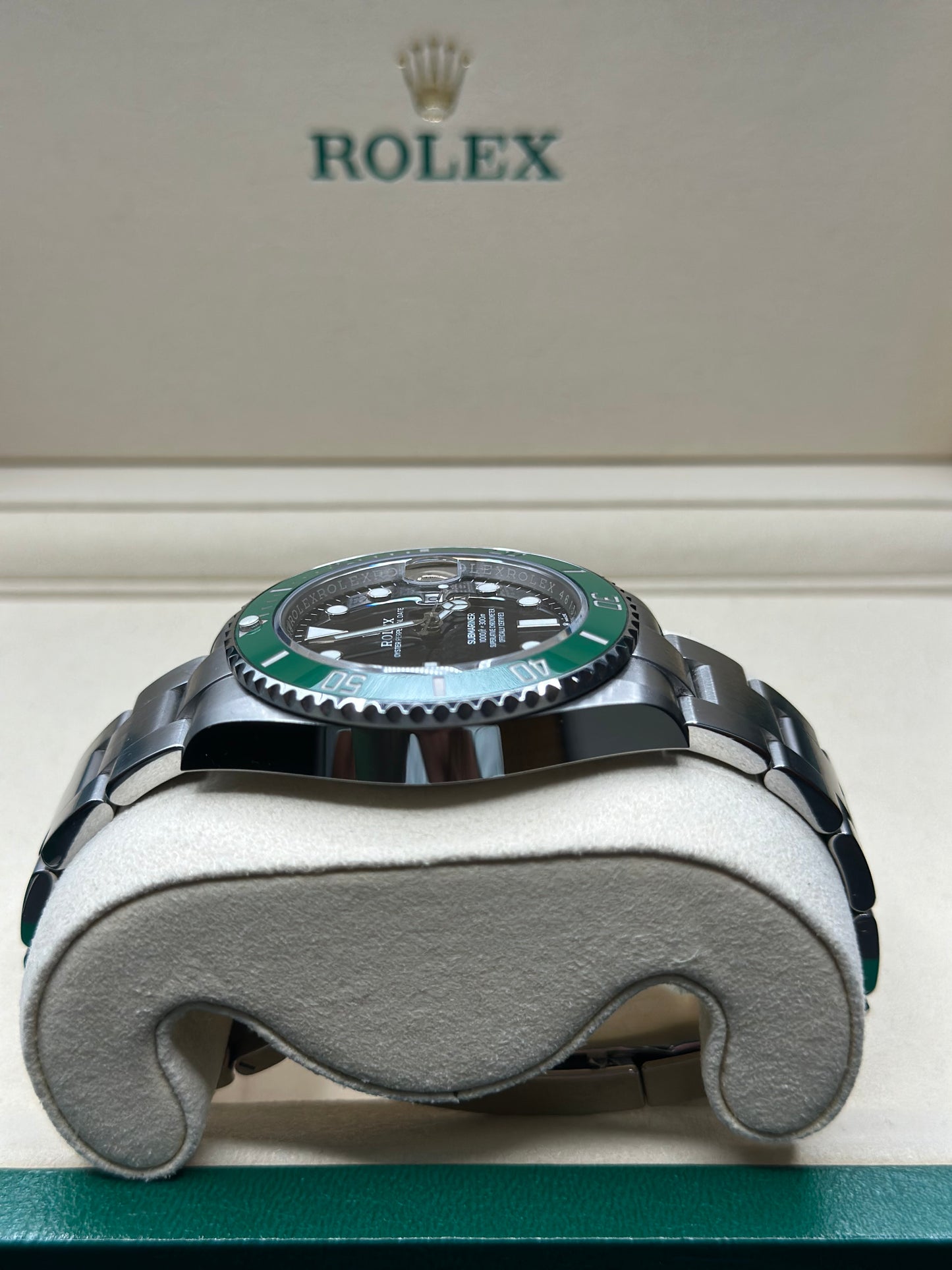 Rolex Submariner Black Dial on Oyster 126610LV Papers 2022
