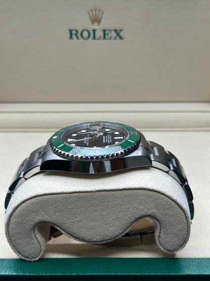 Rolex Submariner Black Dial on Oyster 126610LV Papers 2022
