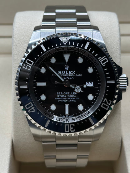 Rolex Sea-Dweller Deepsea Black Dial on Oyster 126660 Papers 2020