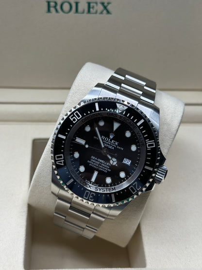 Rolex Sea-Dweller Deepsea Black Dial on Oyster 126660 Papers 2020