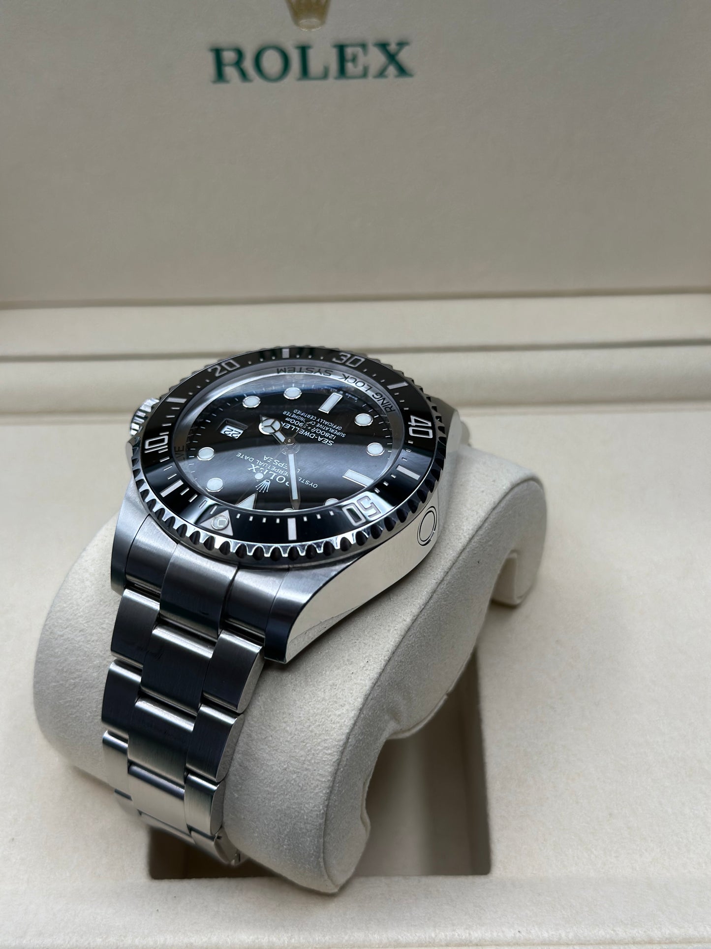 Rolex Sea-Dweller Deepsea Black Dial on Oyster 126660 Papers 2020