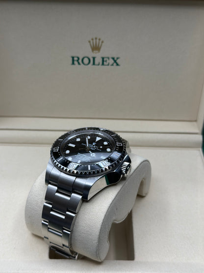 Rolex Sea-Dweller Deepsea Black Dial on Oyster 126660 Papers 2020