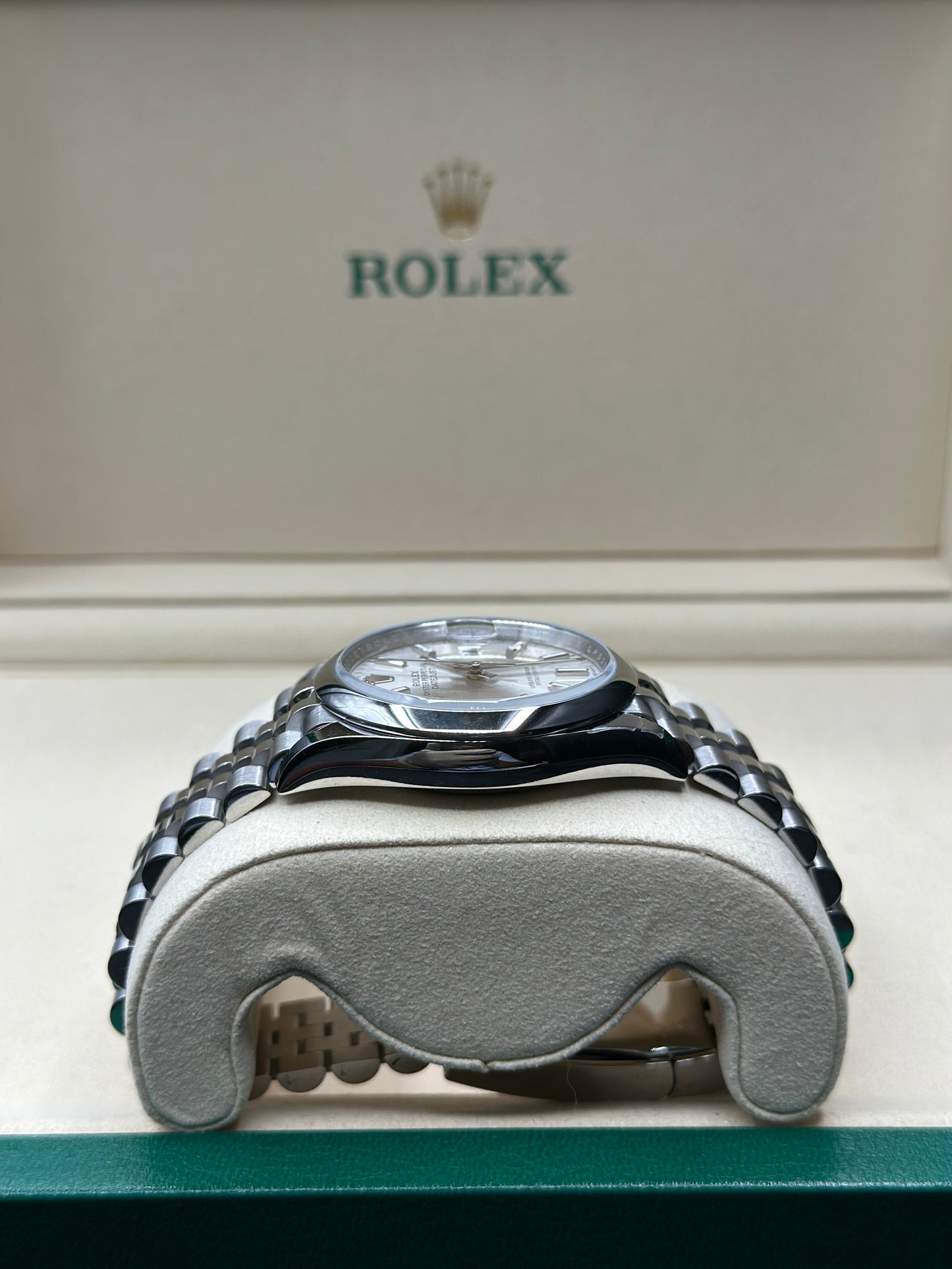 Rolex Datejust 36 Silver Index Dial on Jubilee 126200 Papers 2026
